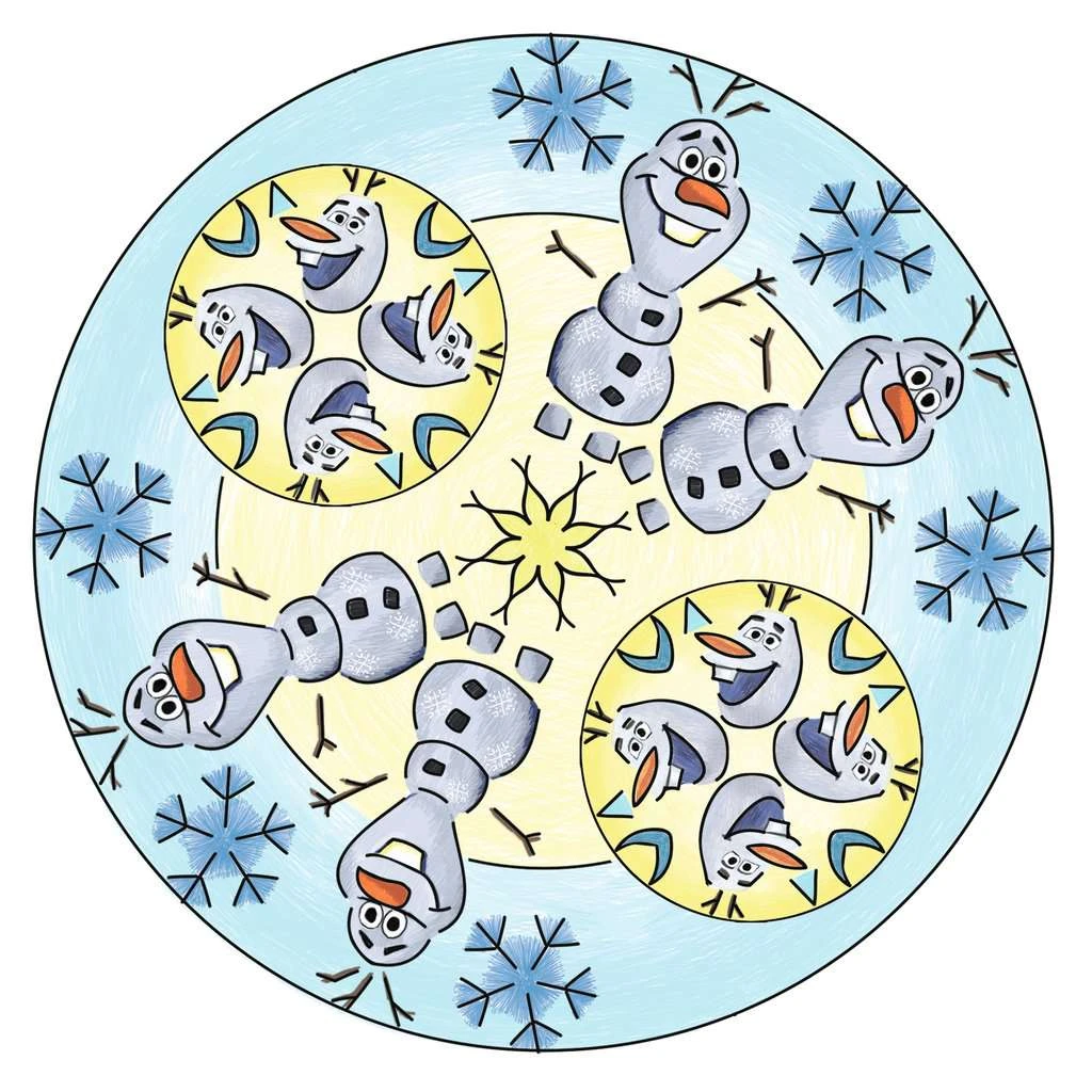 Ravensburger Mandala Designer Frozen 2 29026, Zeichnen Lernen Mit Anna Und Elsa Für Kinder Ab 6 Jahren, Mandala-Schablonen Für Farbenfrohe Mandalas 7 Ravensburger Mandala Designer Frozen 2 29026, Zeichnen Lernen Mit Anna Und Elsa Für Kinder Ab 6 Jahren, Mandala-Schablonen Für Farbenfrohe Mandalas – Bild 5