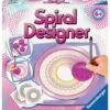 Ravensburger Spiral-Designer Girls 29027, Zeichnen Lernen Für Kinder Ab 6 Jahren, Zeichen-Set Mit Schablonen Für Farbenfrohe Spiralbilder Und Mandalas
