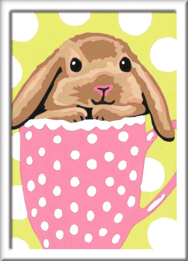 Ravensburger Malen Nach Zahlen 29690 - Süßes Schlappoh - Kinder Ab 7 Jahren 3 Ravensburger Malen Nach Zahlen 29690 - Süßes Schlappoh - Kinder Ab 7 Jahren