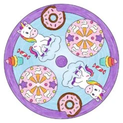 Ravensburger Mandala Designer Unicorn 29703, Zeichnen Lernen Für Kinder Ab 6 Jahren, Zeichen-Set Mit Mandala-Schablonen Für Farbenfrohe Mandalas 16 Ravensburger Mandala Designer Unicorn 29703, Zeichnen Lernen Für Kinder Ab 6 Jahren, Zeichen-Set Mit Mandala-Schablonen Für Farbenfrohe Mandalas -Ravensburger Geschäft 29703 3