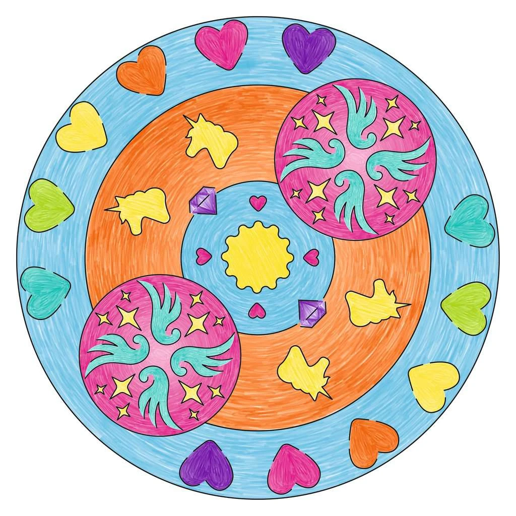 Ravensburger Mandala Designer Unicorn 29703, Zeichnen Lernen Für Kinder Ab 6 Jahren, Zeichen-Set Mit Mandala-Schablonen Für Farbenfrohe Mandalas 7 Ravensburger Mandala Designer Unicorn 29703, Zeichnen Lernen Für Kinder Ab 6 Jahren, Zeichen-Set Mit Mandala-Schablonen Für Farbenfrohe Mandalas – Bild 5