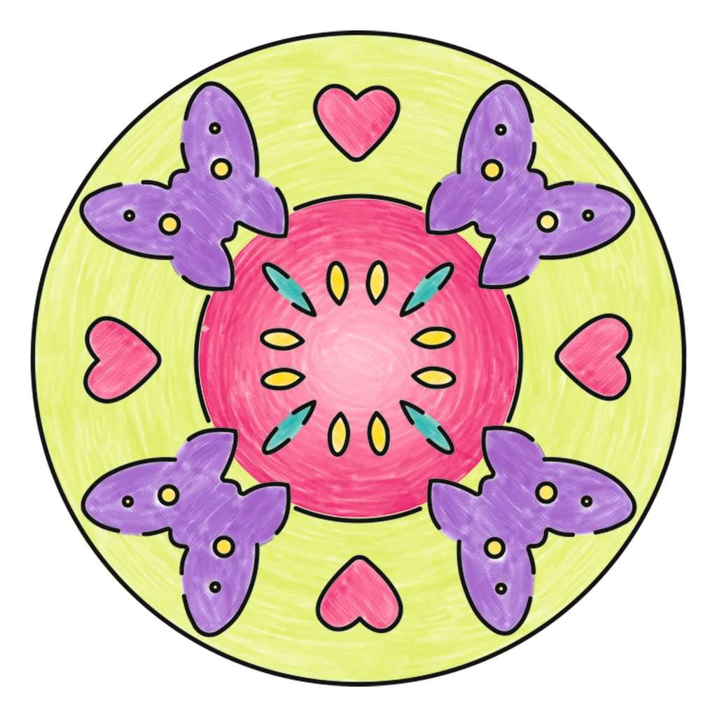 Ravensburger Mandala Designer Unicorn 29703, Zeichnen Lernen Für Kinder Ab 6 Jahren, Zeichen-Set Mit Mandala-Schablonen Für Farbenfrohe Mandalas 11 Ravensburger Mandala Designer Unicorn 29703, Zeichnen Lernen Für Kinder Ab 6 Jahren, Zeichen-Set Mit Mandala-Schablonen Für Farbenfrohe Mandalas – Bild 9