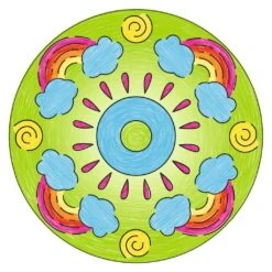 Ravensburger Mandala Designer Mini Unicorn 29704, Zeichnen Lernen Für Kinder Ab 6 Jahren, Zeichen-Set Mit Mandala-Schablone Für Farbenfrohe Mandalas -Ravensburger Geschäft 29704 5