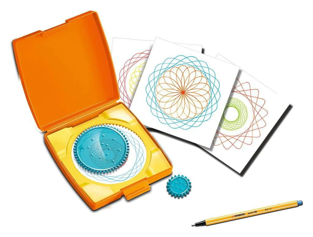 Ravensburger Spiral-Designer Mini, Zeichnen Lernen Für Kinder Ab 6 Jahren, Kreatives Zeichen-Set Mit Mandala-Schablone Für Farbenfrohe Spiralbilder Und Mandalas 9 Ravensburger Spiral-Designer Mini, Zeichnen Lernen Für Kinder Ab 6 Jahren, Kreatives Zeichen-Set Mit Mandala-Schablone Für Farbenfrohe Spiralbilder Und Mandalas – Bild 7