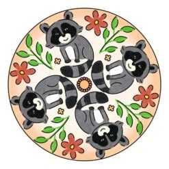 Ravensburger Mandala Designer Mini Cute Animals 29766, Zeichnen Lernen Für Kinder Ab 6 Jahren, Kreatives Zeichen-Set Mit Mandala-Schablone Für Farbenfrohe Mandalas 12 Ravensburger Mandala Designer Mini Cute Animals 29766, Zeichnen Lernen Für Kinder Ab 6 Jahren, Kreatives Zeichen-Set Mit Mandala-Schablone Für Farbenfrohe Mandalas -Ravensburger Geschäft 29766 3
