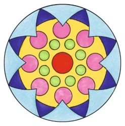 Ravensburger Mandala Designer Mini Classic 29857, Zeichnen Lernen Für Kinder Ab 6 Jahren, Zeichen-Set Mit Mandala-Schablone Für Farbenfrohe Mandalas -Ravensburger Geschäft 29857 4