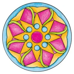 Ravensburger Mandala Designer Mini Classic 29857, Zeichnen Lernen Für Kinder Ab 6 Jahren, Zeichen-Set Mit Mandala-Schablone Für Farbenfrohe Mandalas -Ravensburger Geschäft 29857 5