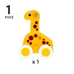 Ravensburger BRIO 30229 Push & Go Giraffe - Niedliches Drück- Und Fahrspielzeug In Klassicher BRIO-Optik - Empfohlen Ab 12 Monaten -Ravensburger Geschäft 63022900 5