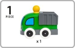 Ravensburger BRIO 30286 Push & Go LKW - Mit Kindgerechter Startfunktion Und Kippbarer Ladefläche - Empfohlen Für Kinder Ab 12 Monaten -Ravensburger Geschäft 63028600 5