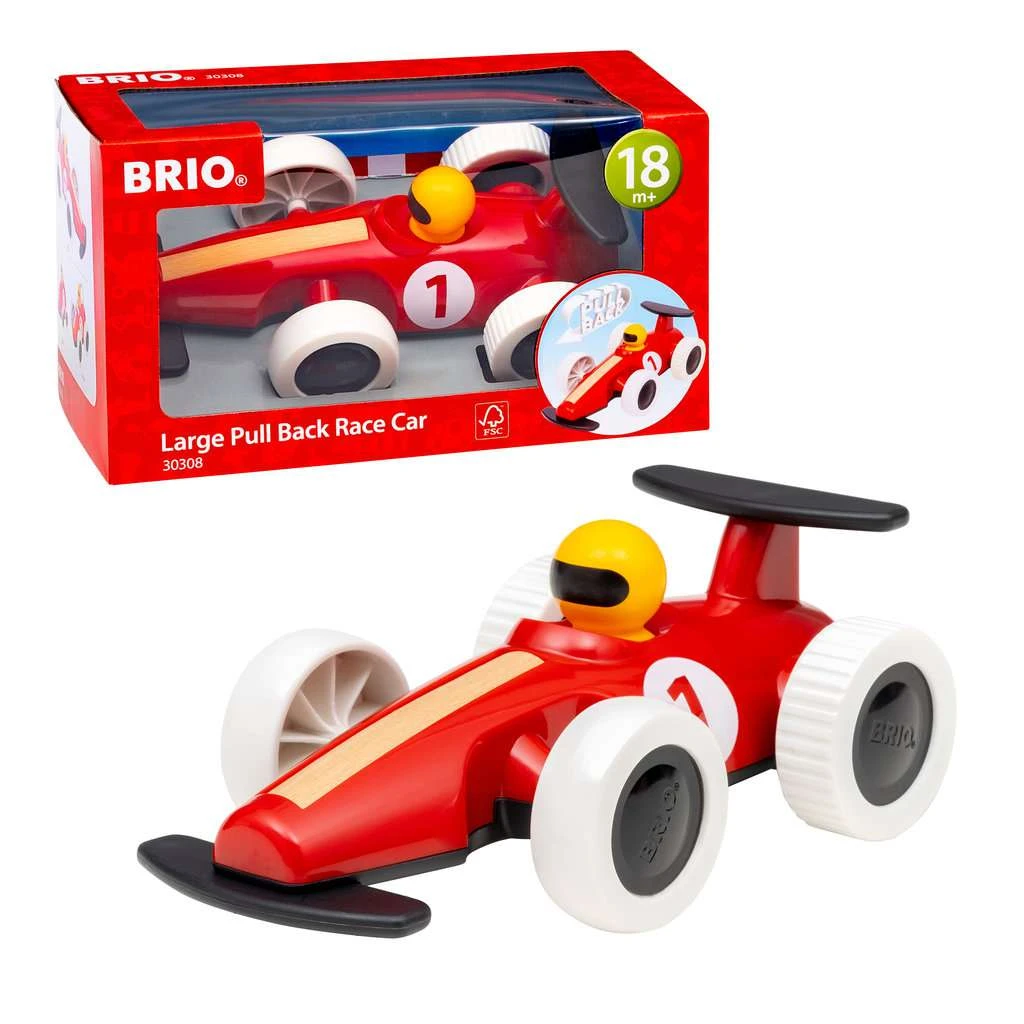 Ravensburger 30308 BRIO Großer Rennwagen Mit Rückziehmotor - Zurückziehen Und Los Geht‘s! - Empfohlen Für Kleinkinder Ab 18 Monaten 3 Ravensburger 30308 BRIO Großer Rennwagen Mit Rückziehmotor - Zurückziehen Und Los Geht‘s! - Empfohlen Für Kleinkinder Ab 18 Monaten
