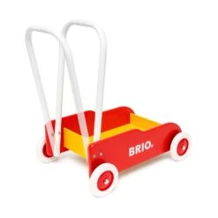 Ravensburger BRIO 31350 Lauflernwagen Rot-Gelb - Klassiker Für Kinder Ab 9 Monaten - Verstellbarer Handgriff Zum Anpassen An Die Größe Des Kindes Und Justierbare Bremse Zum Einstellen Der Rollgeschwindigkeit -Ravensburger Geschäft 63135000 5