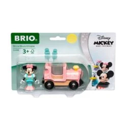 Ravensburger BRIO World 32288 Minnie Maus Lokomotive - Zubehör Für Die BRIO Holzeisenbahn - Empfohlen Ab 3 Jahren -Ravensburger Geschäft 63228800 2