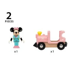 Ravensburger BRIO World 32288 Minnie Maus Lokomotive - Zubehör Für Die BRIO Holzeisenbahn - Empfohlen Ab 3 Jahren -Ravensburger Geschäft 63228800 5