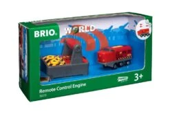 Ravensburger BRIO World 33213 IR-Frachtlok – Elektrische Lokomotive Mit Fernsteuerung – Zubehör Für Die BRIO World – Kleinkindspielzeug Empfohlen Ab 3 Jahren -Ravensburger Geschäft 63321300 2