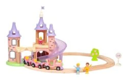Ravensburger BRIO Disney Princess 33312 Traumschloss Eisenbahn-Set - Märchenhafte Ergänzung Für Die BRIO Holzeisenbahn - Empfohlen Ab 3 Jahren