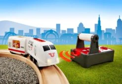 Ravensburger BRIO World 33510 IR Express Reisezug – Elektrische Lokomotive Mit Fernsteuerung – Zubehör Für Die BRIO World – Kleinkindspielzeug Empfohlen Ab 3 Jahren -Ravensburger Geschäft 63351000 5