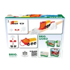 Ravensburger BRIO World 33606 Schneeräumzug - Winterliche Ergänzung Für Die BRIO Holzeisenbahn - Empfohlen Ab 3 Jahren -Ravensburger Geschäft 63360600 2