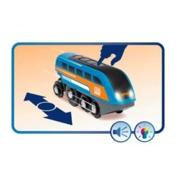 Ravensburger BRIO World 33972 Smart Tech Sound Action Tunnel Reisezug Set – Elektrischer Zug Mit Schienen & Tunnel – Interaktives Spielzeug Empfohlen Ab 3 Jahren -Ravensburger Geschäft 63397200 6