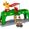 Ravensburger BRIO World 33996 Bahn Verlade Terminal - Mit Beweglichem Kran Zum Umladen Von Gütern Auf Die Schiene, Straße Und Das Schiff - Empfohlen Für Kinder Ab 3 Jahren -Ravensburger Geschäft 63399600