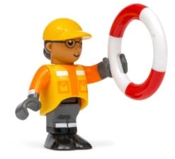 Ravensburger BRIO World 33996 Bahn Verlade Terminal - Mit Beweglichem Kran Zum Umladen Von Gütern Auf Die Schiene, Straße Und Das Schiff - Empfohlen Für Kinder Ab 3 Jahren -Ravensburger Geschäft 63399600 3