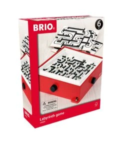 Ravensburger BRIO 34020 Labyrinth Mit Übungsplatten, Rot - Der Schwedische Geschicklichkeits-Klassiker In Drei Verschiedenen Schwierigkeitsstufen - Für Kinder Ab 6 Jahren -Ravensburger Geschäft 63402000 2
