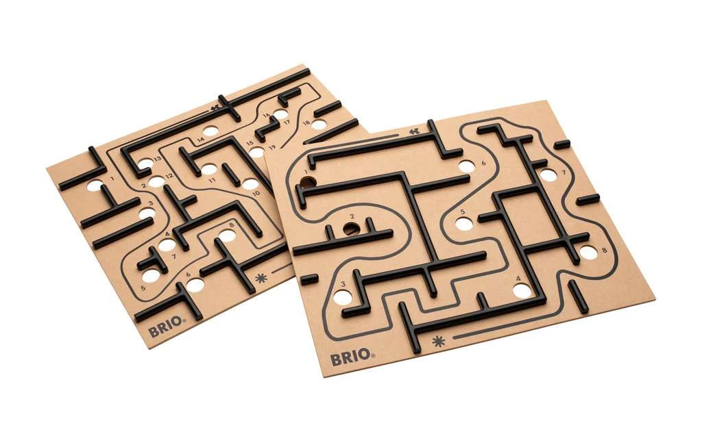 Ravensburger BRIO 34030 Labyrinth Ersatzplatten - Zwei Neue Schwierigkeitsstufen Als Erweiterung Für Das BRIO Labyrinth - Für Kinder Ab 6 Jahren 3 Ravensburger BRIO 34030 Labyrinth Ersatzplatten - Zwei Neue Schwierigkeitsstufen Als Erweiterung Für Das BRIO Labyrinth - Für Kinder Ab 6 Jahren