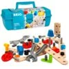 Ravensburger BRIO Builder 34586 Box 49 Tlg. - Das Kreative Konstruktionsspielzeug Aus Schweden - Einsteiger-Set Im Praktischen Werkzeugkoffer - Für Kinder Ab 3 Jahren -Ravensburger Geschäft 63458600