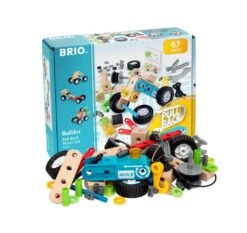 Ravensburger BRIO Builder 34595 Nachziehmotor-Konstruktionsset - Ergänzung Für Das BRIO Builder Konstruktionssystem, Fördert Das Logische Denken - Empfohlen Ab 3 Jahren