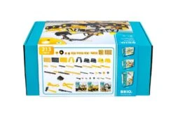Ravensburger BRIO Builder 34597 Volvo Baufahrzeuge-Box - Frontlader, Bagger Und Muldenkipper - Inklusive Lichtmodulen Und Werkzeug, Empfohlen Für Kinder Ab 3 Jahren -Ravensburger Geschäft 63459700 3