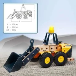 Ravensburger BRIO Builder 34598 Volvo Frontlader - Starkes Baufahrzeug Mit Beweglicher Ladeschaufel, Knicklenkung Und Lichtmodul - Empfohlen Für Kinder Ab 3 Jahren -Ravensburger Geschäft 63459800 6