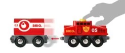 Ravensburger BRIO World 36025 Polizei Und Feuerwehr Set Deluxe - Großes Rettungskräfte-Set Mit Polizeistation, Feuerwehrzug, Löschhubschrauber Und Krankenwagen - Empfohlen Für Kinder Ab 3 Jahren -Ravensburger Geschäft 63602500 6