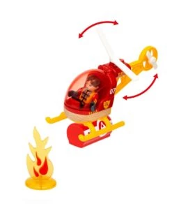 Ravensburger BRIO World 36025 Polizei Und Feuerwehr Set Deluxe - Großes Rettungskräfte-Set Mit Polizeistation, Feuerwehrzug, Löschhubschrauber Und Krankenwagen - Empfohlen Für Kinder Ab 3 Jahren -Ravensburger Geschäft 63602500 7