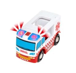 Ravensburger BRIO World 36025 Polizei Und Feuerwehr Set Deluxe - Großes Rettungskräfte-Set Mit Polizeistation, Feuerwehrzug, Löschhubschrauber Und Krankenwagen - Empfohlen Für Kinder Ab 3 Jahren -Ravensburger Geschäft 63602500 8