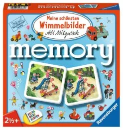 Ravensburger 81297 - Meine Schönsten Wimmelbilder Memory® Der Spieleklassiker Für Alle Wimmelbilder Fans, Merkspiel Für 2-4 Spieler Ab 2 Jahren